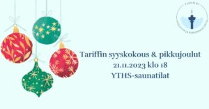 Read more about the article Sääntömääräinen syyskokous 21.11.2023